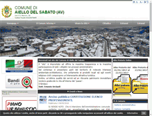 Tablet Screenshot of comune.aiellodelsabato.av.it